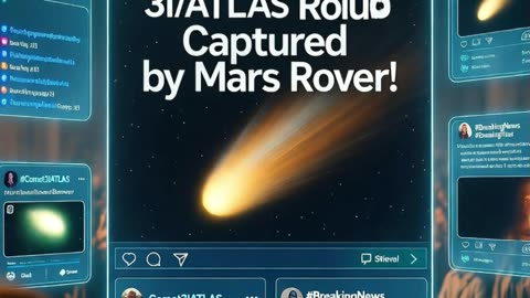 First Image Of 3I/ATLAS Captured By Mars Perseverance Rover? Internet Buzzes With Theories
