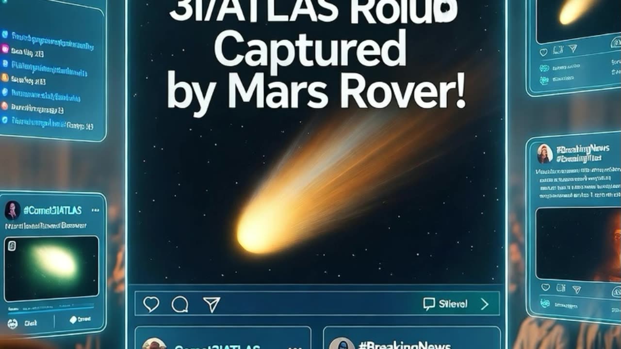 First Image Of 3I/ATLAS Captured By Mars Perseverance Rover? Internet Buzzes With Theories
