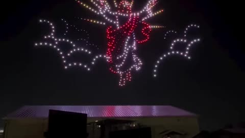 Gunther Eagleman™ - 🚨BEAUTIFUL Texas Church’s EPIC 1,000 Drone Nativity Show!