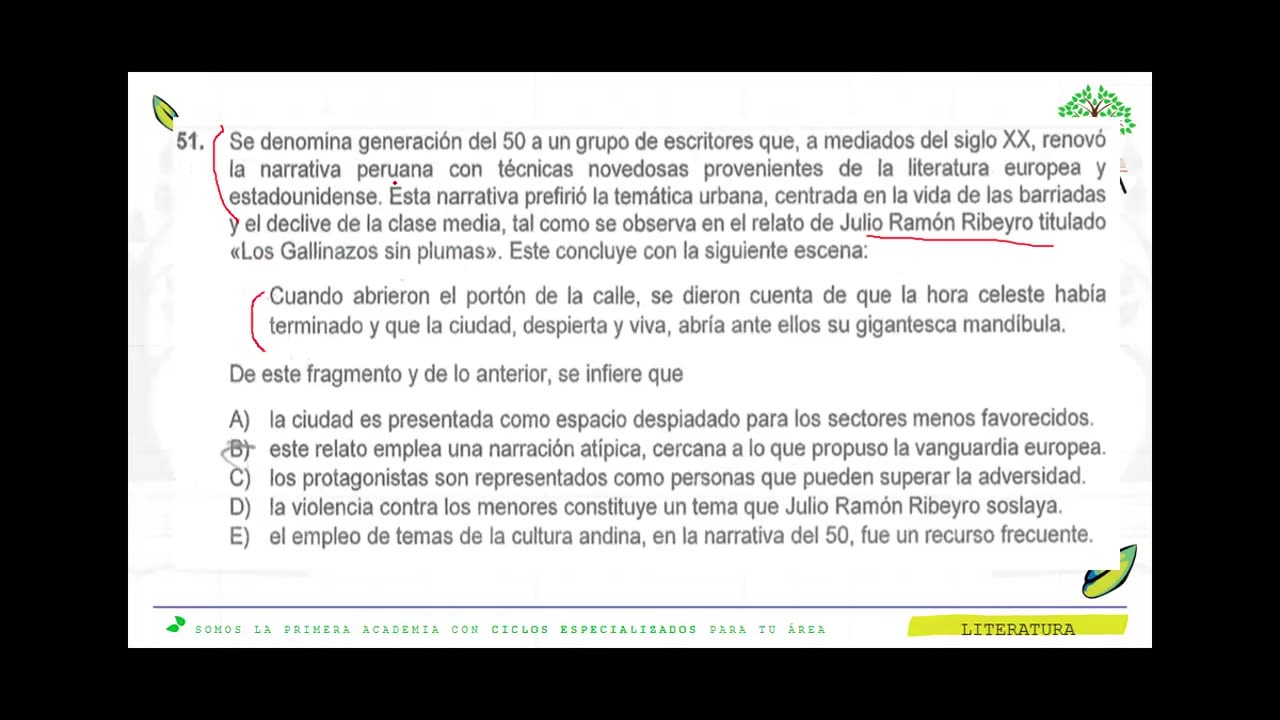 SAVIA REGULAR 2025 | Introductorio | Literatura