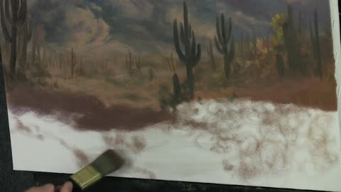 Paint with Kevin - Soft Desert Mountain