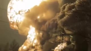 Ukrainian Drone Raid on Ryazan: Oil Refinery Explosion and Power Plant Damage.