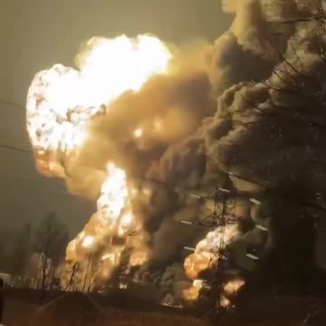 Ukrainian Drone Raid on Ryazan: Oil Refinery Explosion and Power Plant Damage.