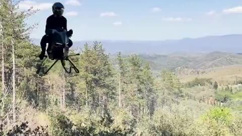 The storm trooper hover bike (speeder) has arrived...