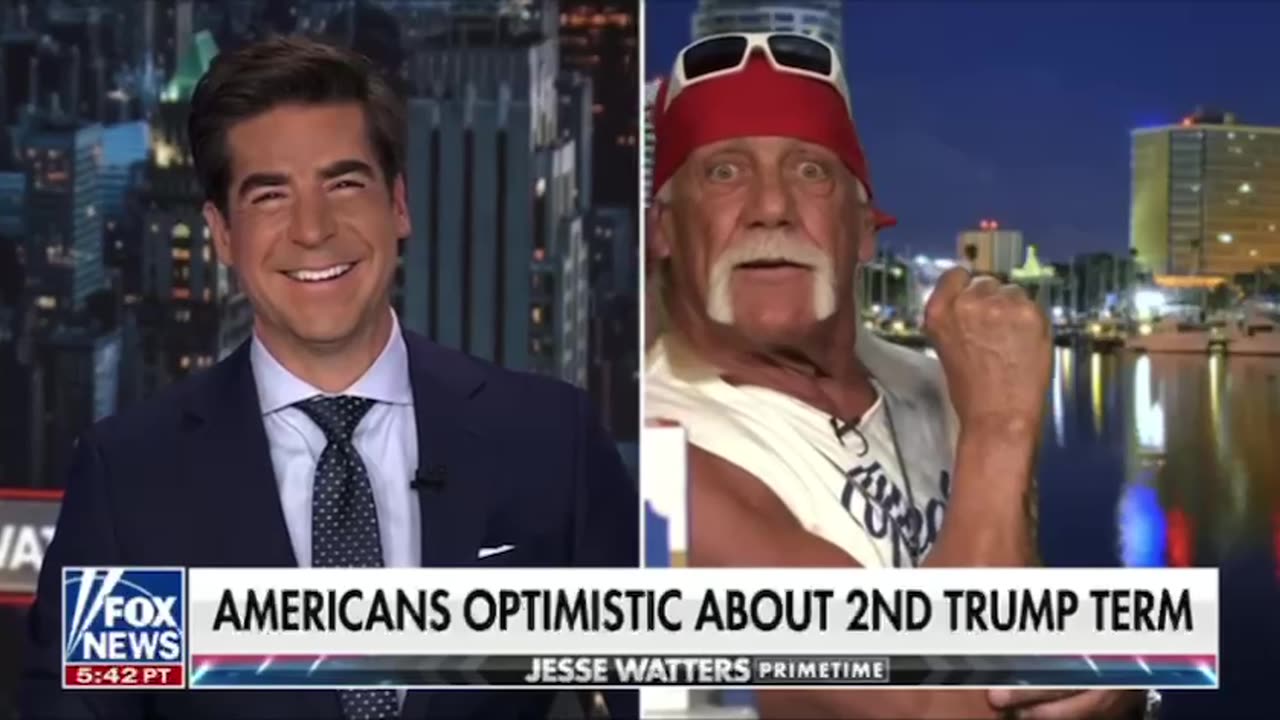 HULK HOGAN JOINS PRIMETIME WITH JESSE WATTERS