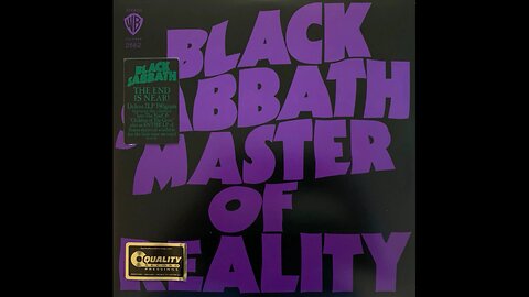 Black Sabbath - Master Of Reality (Deluxe Edition) 1971/2016 2xLP