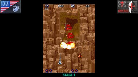 Gamer By Proxy: "Aero Fighters" [Khoful/Tee-Bee {2P} All Stages] (Arcade - 1992) [NA Version]