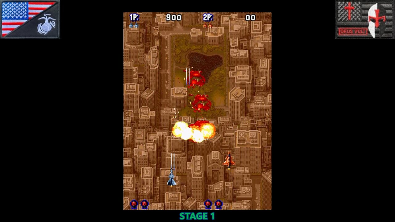 Gamer By Proxy: "Aero Fighters" [Khoful/Tee-Bee {2P} All Stages] (Arcade - 1992) [NA Version]