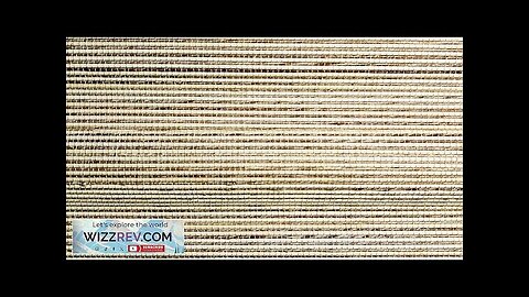 LETAU Cordless Wood Window Shades Blinds Bamboo and Linen Roman Shades Pattern Review