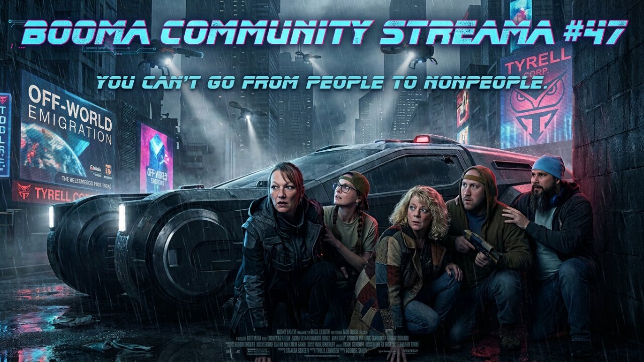 You Can't Go from PEOPLE to NONPEOPLE | BOOMA COMMUNITY STREAMA #47 | July 19th, 2026