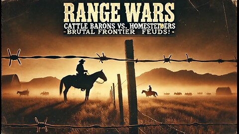 The Brutal Range Wars: Cattle Barons vs. Homesteaders”