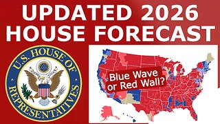 Updated 2026 House Map Prediction (October 9, 2025)