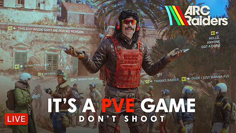 🔴LIVE - DR DISRESPECT - ARC RAIDERS - IT'S A PVE GAME