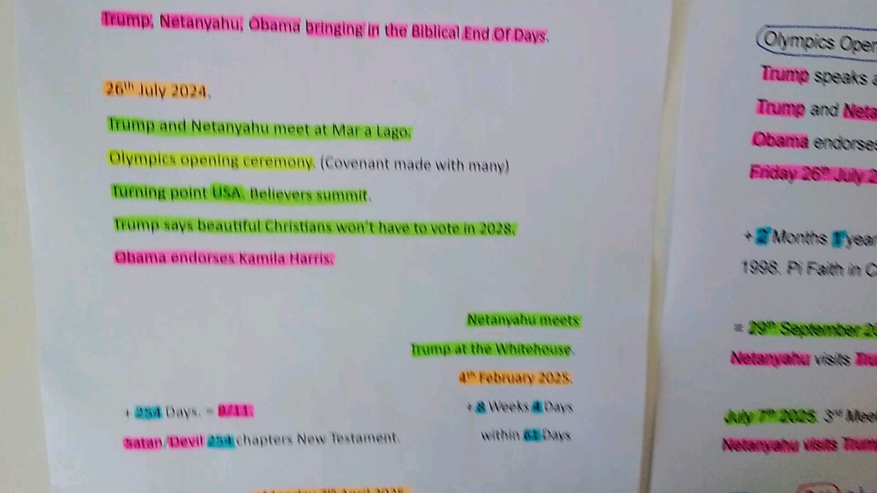 One Big Club. Netanyahu, Trump, Obama.