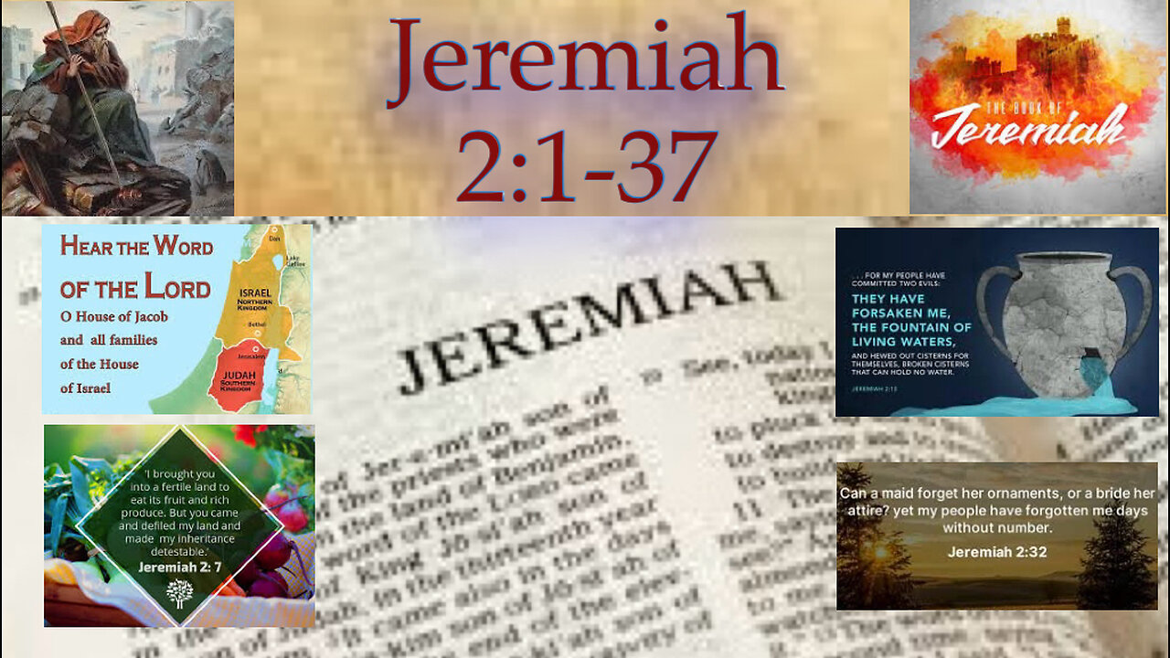 Jeremiah 2:1-37