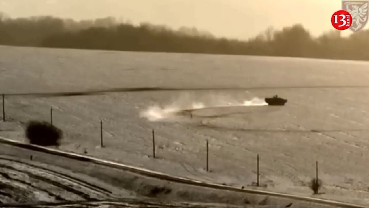 US armed vehicle tried to crush russians who had run out of ammunition in Kursk