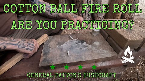 ARE YOU PRACTICING YOUR COTTON BALL FIRE ROLL?