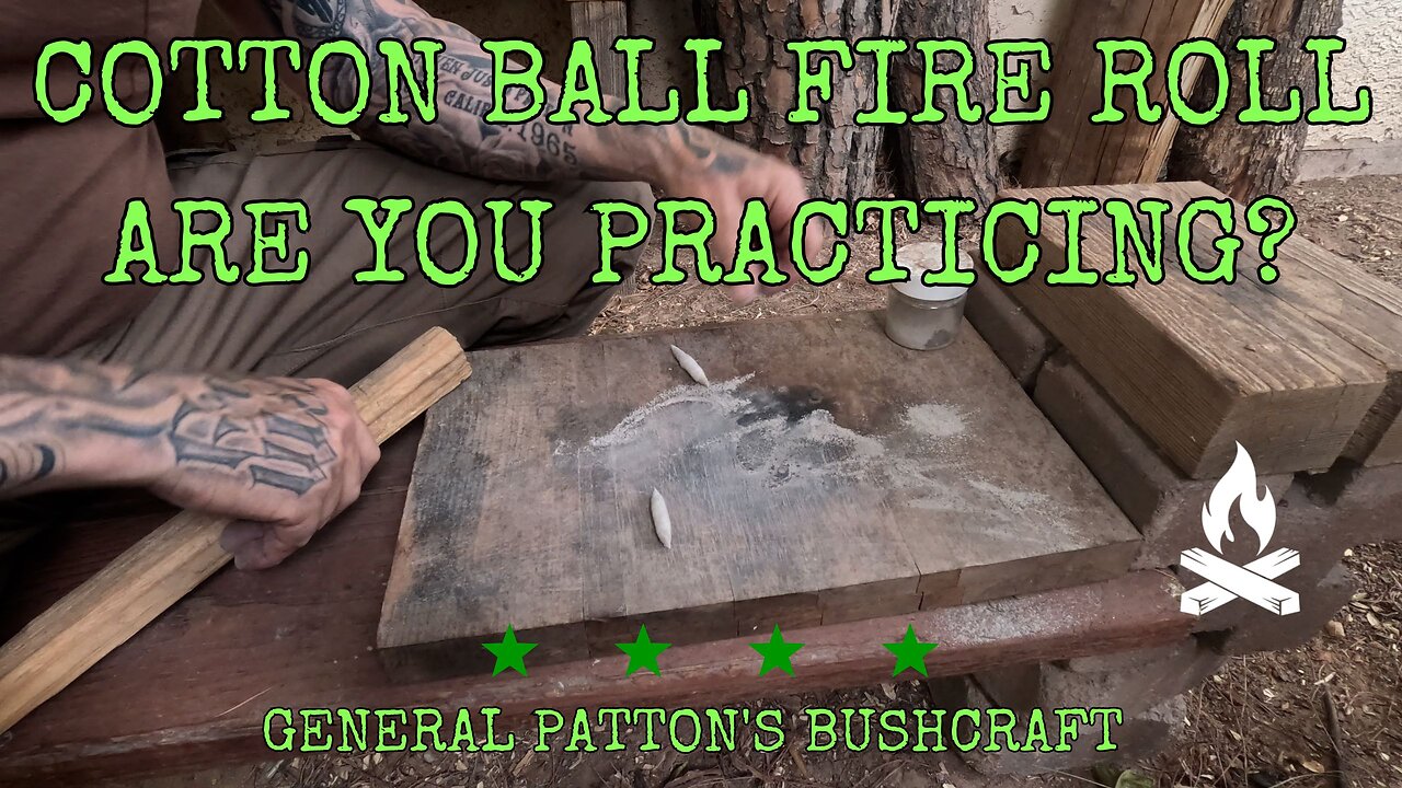 ARE YOU PRACTICING YOUR COTTON BALL FIRE ROLL?