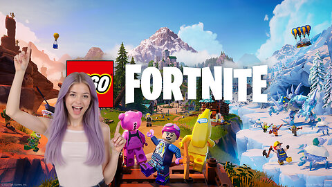 Libi's first stream! | Lego Fortnite | first play!