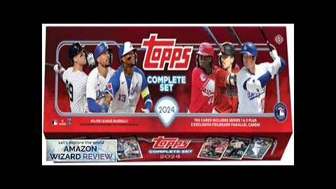 2024 Topps Baseball Sealed Hobby Factory Set (700 Cards + 5 Card Review