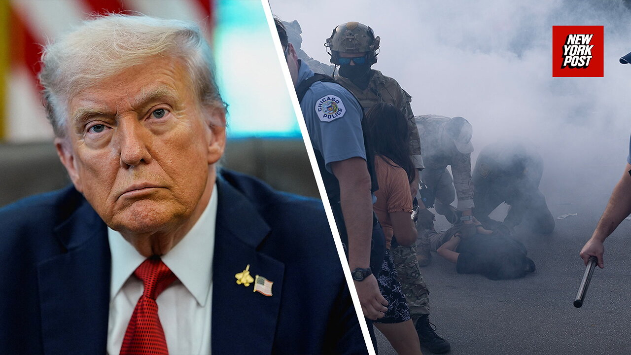 Trump promises 'very severe' consequences for attacking federal agents