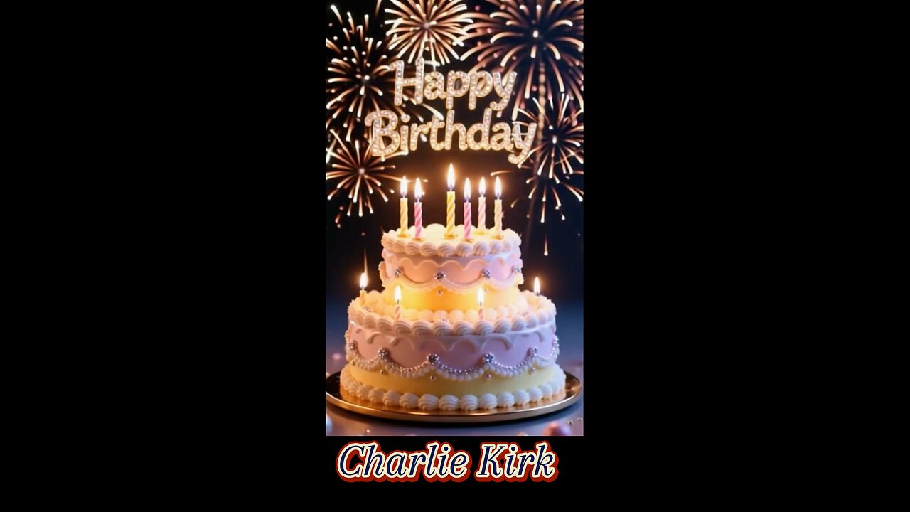 HAPPY BIRTHDAY CHARLIE KIRK!