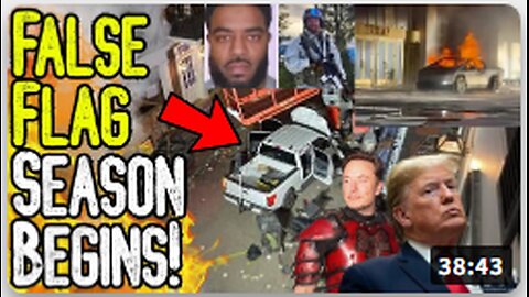 WARNING: FALSE FLAG SEASON BEGINS! - 2025 Starts With Manufactured Terror Attacks!