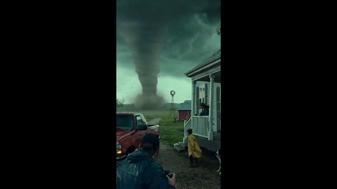 Scary tornado