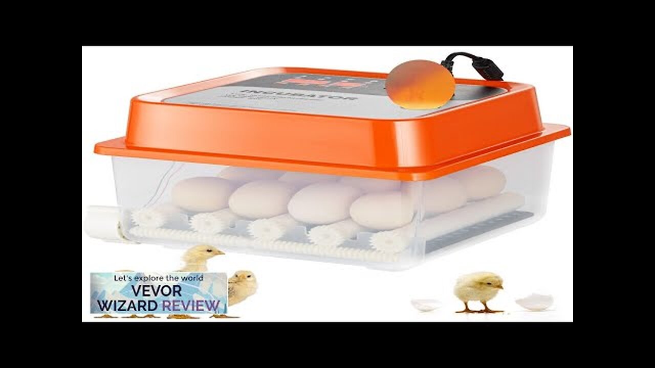 VEVOR Egg Incubator Incubators for Hatching Eggs Automatic Egg Turner Review