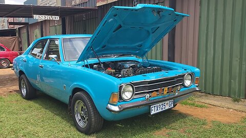 Cortina 2.5 L Spotted during the Cowboy Town Car Show 🔥Stunning Classic Cars #ferrocsa