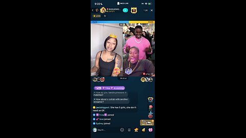 BIGSUEWOO AND BIGYAYO FLIRTING CHIT CHATTING LINED PK BIGO LIVE