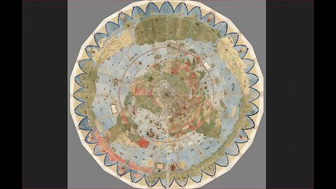 The 1587 World Map You Have NEVER Seen! Whoa!