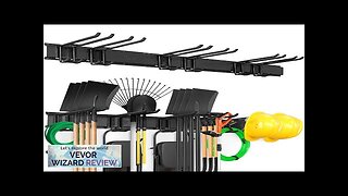 VEVOR Garage Tool Organizer 800 lbs Max Load Capacity Wall Mount Yard Review