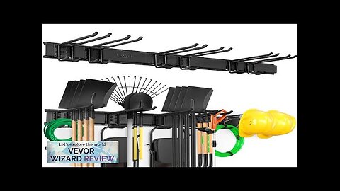 VEVOR Garage Tool Organizer 800 lbs Max Load Capacity Wall Mount Yard Review