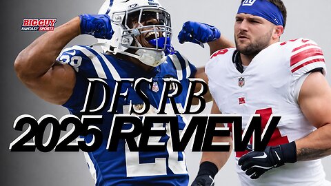 2025 Fantasy Football RB Consistency Report | Breakouts, Busts & Draft Values