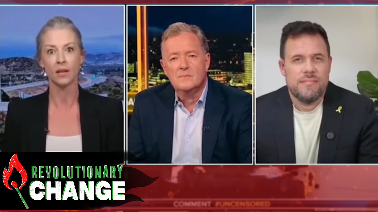 Abby Martin DESTROYS Israeli Spokesperson Jonathan Conricus on Piers Morgan