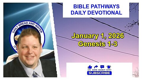 Bible Pathways Daily Devotional Jan 1, 2026