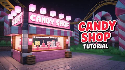 Create Your DREAM Candy Shop in Minecraft Now! 🍭