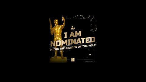 Gundies Nomination! Micro-Influencer of the year!