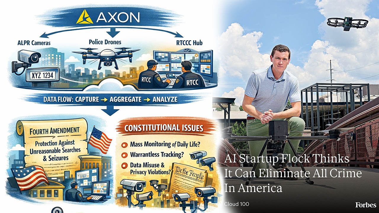 Reese Report: Flock, Axon, Israel, and American Mass Surveillance 🚫👀🖲🎥🚁