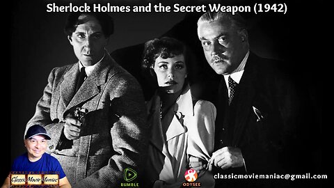 Sherlock Holmes and the Secret Weapon (1942) Review and Commentary by Jason [10.9.2025]