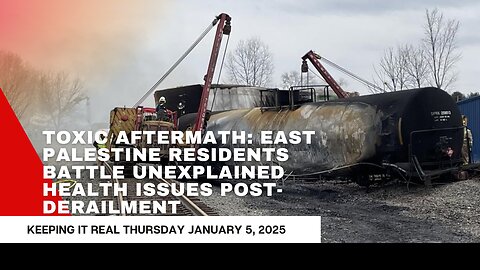 East Palestine Residents Battle Unexplained Health Issues Post-Derailment