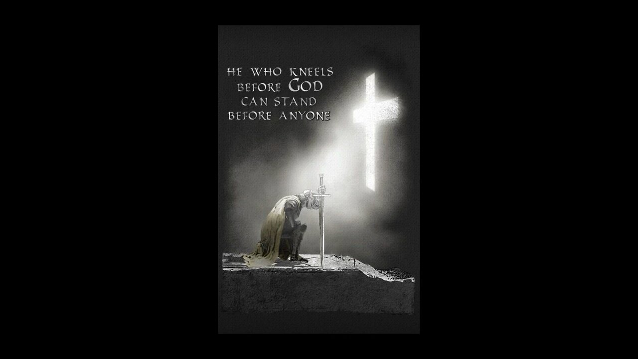 Keeling before God allows you to stand before anyone