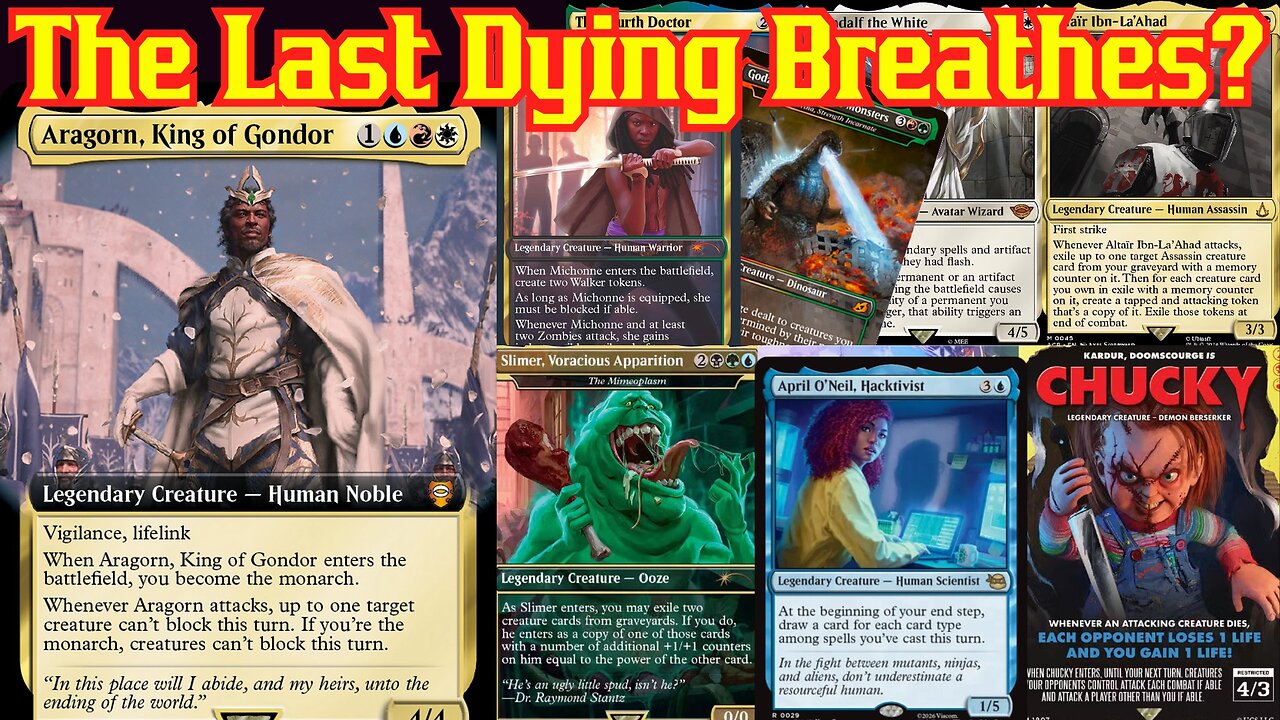 Magic The Gathering Is DEAD! Company Confirms EVERY Crossover Imaginable For Future Plans