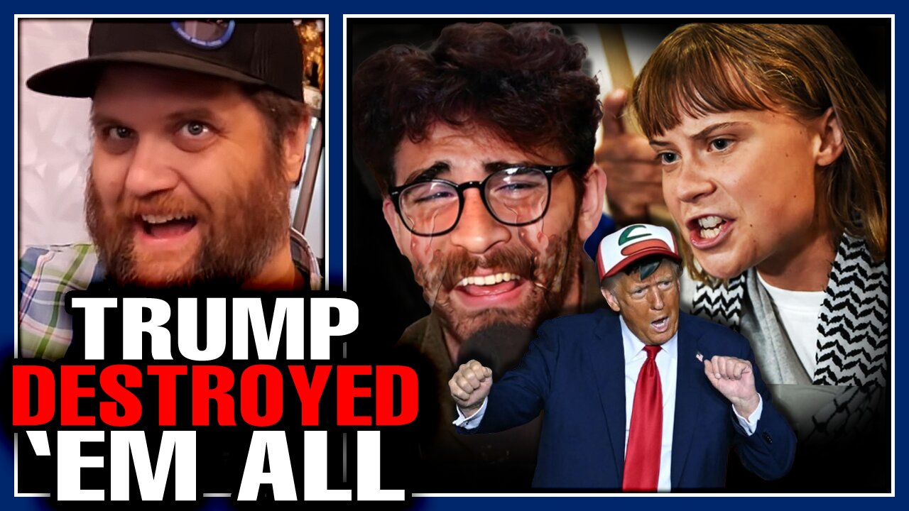 Donald Trump Just DESTROYED The Radical Left Grift! Hasan Piker & Greta Thunburg Careers Over