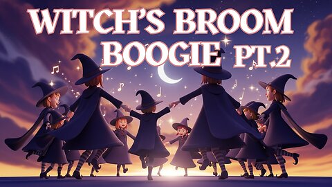 Witch’s Broom Boogie Pt.2 | Fun Kids Halloween Dance Song