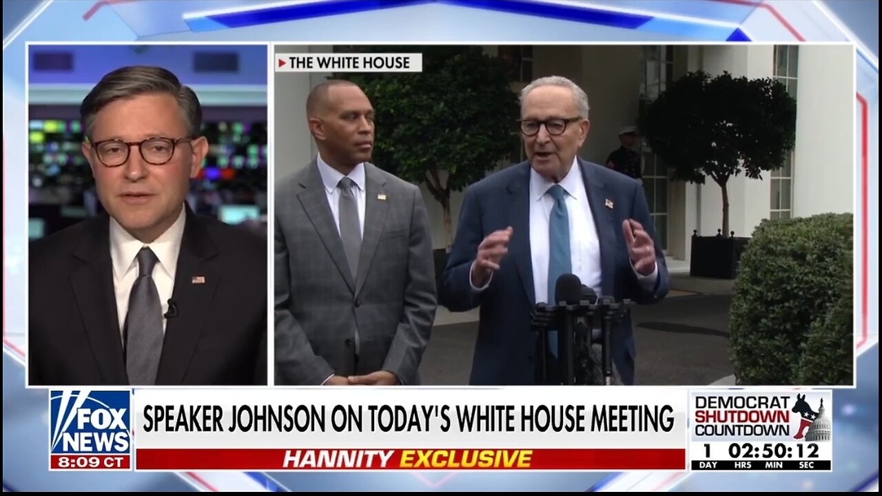 Speaker Johnson: Dems Hypocrisy Is Breathtaking