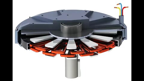 Low RPM 3KW Axial Flux Permanent Magnet Generator