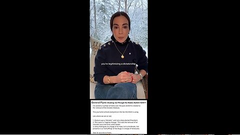 Breaking: 'Cut Through the Media’s Bullshit NOW!!! Take 30 seconds to listen' - General Flynn