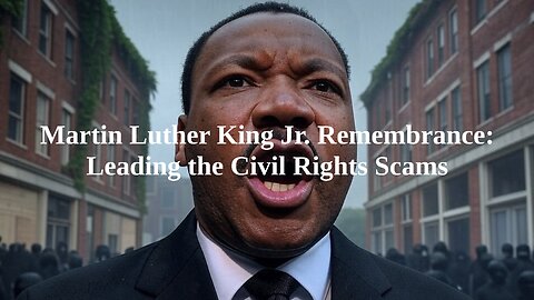 Martin Luther King Jr. Remembrance: Leading the Civil Rights Scams (Part 6)